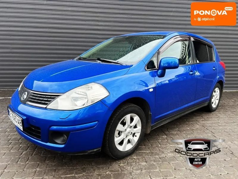 Nissan TIIDA, 2008 р., Газ пропан-бутан / Бензин, 140 тис. км, Хетчбек, Синій, Кам'янське (Дніпродзержинськ) AT-10411484 фото
