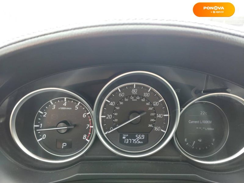 Mazda 6, 2016, Бензин, 2.5 л., 137 тис. км, Седан, Чорний, Запоріжжя 51538 фото