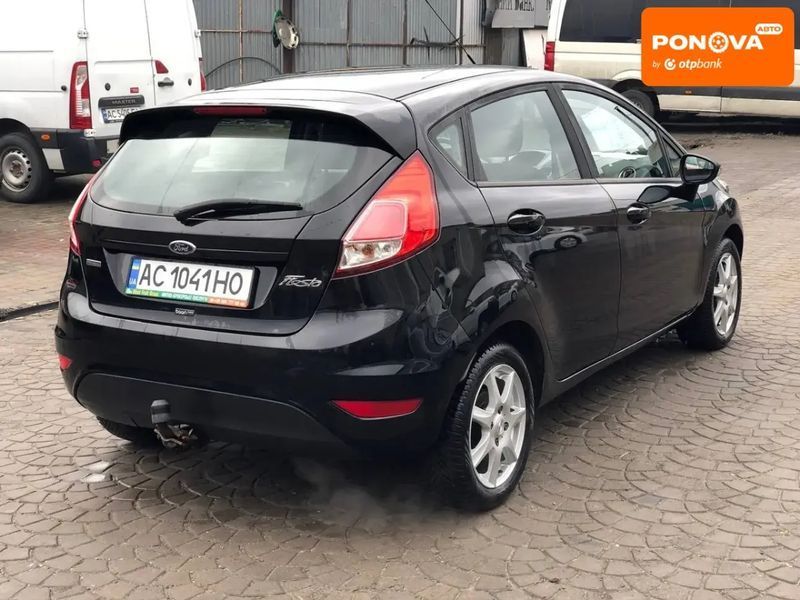 Ford Fiesta, 2013 р., Бензин, 166 тис. км, Хетчбек, Чорний, Ковель AT-10402785 фото