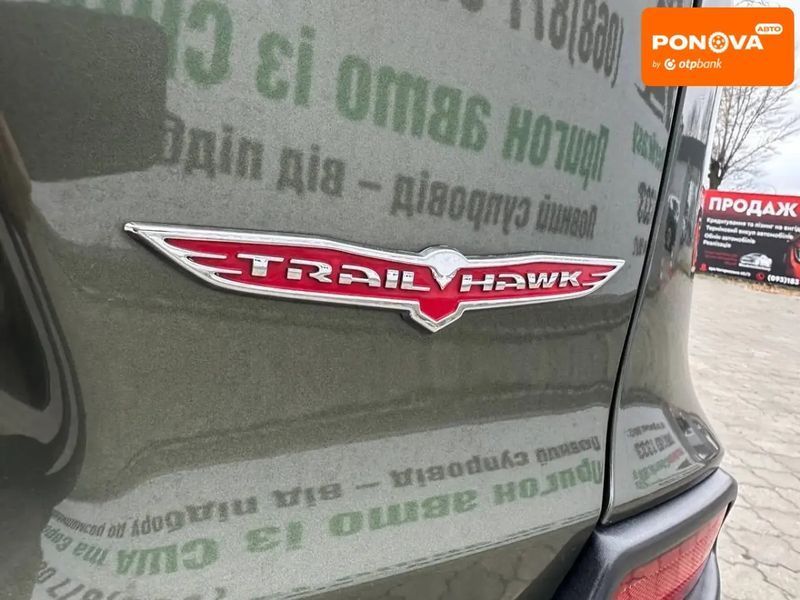 Jeep Cherokee, 2020 р., Бензин, 124 тис. км, Позашляховик / Кросовер, Зелений, Черкаси AT-10411028 фото