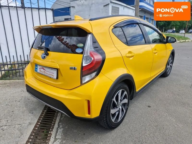 Toyota Aqua, 2018 р., Гібрид (HEV), 59 тис. км, Хетчбек, Жовтий, Миколаїв AT-10419305 фото