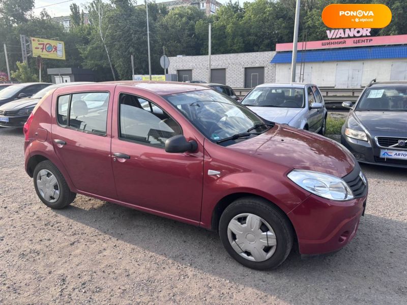 Dacia Sandero, 2009, Газ пропан-бутан / Бензин, 1.39 л., 162 тис. км, Хетчбек, Помаранчевий, Полтава 52299 фото