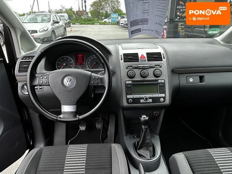 Volkswagen Touran, 2007 р., Газ пропан-бутан / Бензин, 220 тис. км, Мінівен, Чорний, Житомир AT-10417909 фото