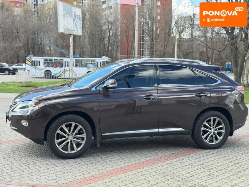 Lexus RX, 2013 р., Газ пропан-бутан / Бензин, 162 тис. км, Позашляховик / Кросовер, Коричневий, Дніпро (Дніпропетровськ) AT-10418039 фото