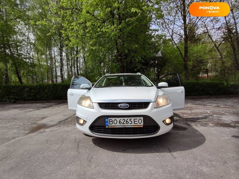 Ford Focus, 2009, Дизель, 2.01 л., 267 тис. км, Універсал, Білий, Тернопіль Cars-Pr-68310 фото