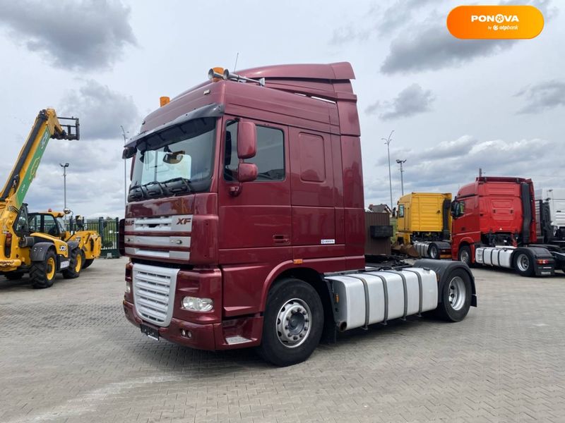 DAF XF 105, 2012, Дизель, 1200 тис. км, Тягач, Червоний, Рівне 40460 фото