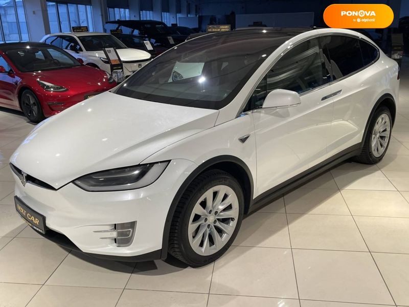 Tesla Model X, 2016, Електро, 137 тыс. км, Внедорожник / Кроссовер, Белый, Киев 102308 фото