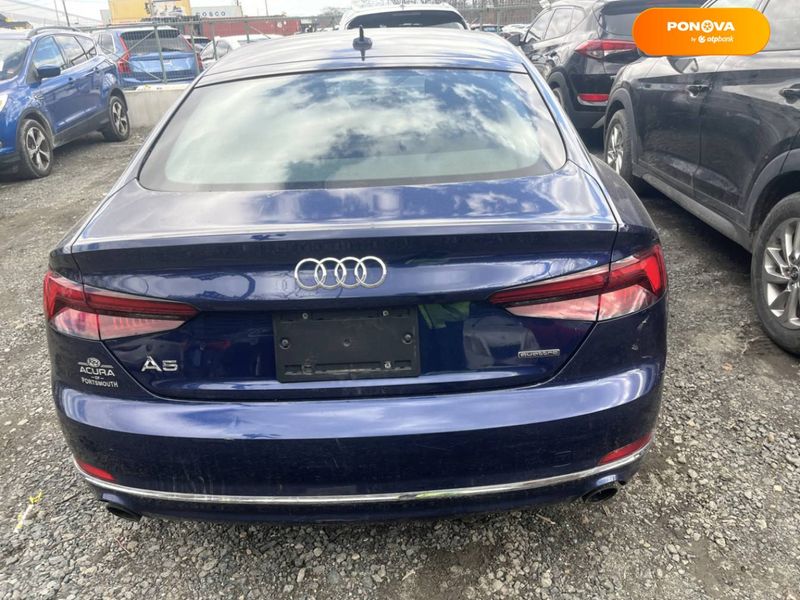 Audi A5, 2019, Бензин, 2 л., 227 тыс. км, Лифтбек, Синий, Нововолынск 34845 фото