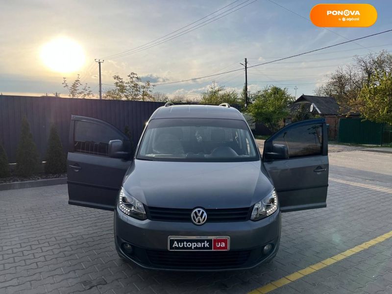 Volkswagen Caddy, 2013, Дизель, 2 л., 269 тис. км, Вантажний фургон, Сірий, Вінниця 42750 фото