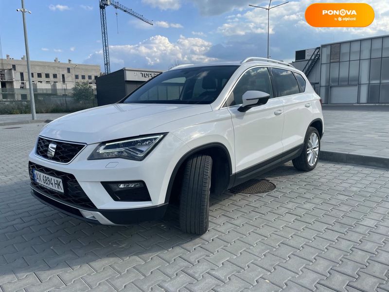 SEAT Ateca, 2018, Дизель, 1.6 л., 34 тис. км, Позашляховик / Кросовер, Білий, Полтава Cars-Pr-65197 фото