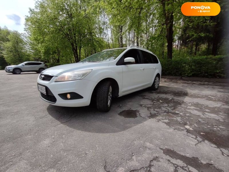 Ford Focus, 2009, Дизель, 2.01 л., 267 тыс. км, Универсал, Белый, Тернополь Cars-Pr-68310 фото