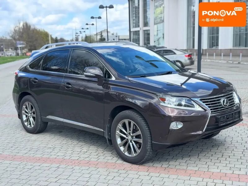 Lexus RX, 2013 р., Газ пропан-бутан / Бензин, 162 тис. км, Позашляховик / Кросовер, Коричневий, Дніпро (Дніпропетровськ) AT-10418039 фото