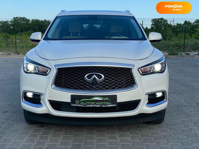 Infiniti QX60, 2016, Бензин, 3.5 л., 184 тис. км, Позашляховик / Кросовер, Білий, Київ 103279 фото