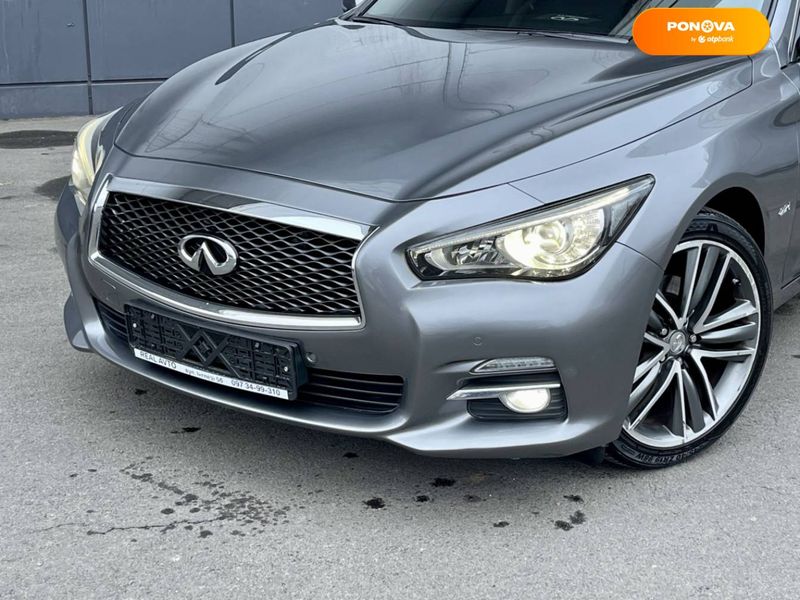 Infiniti Q50, 2016, Дизель, 2.14 л., 185 тис. км, Седан, Сірий, Одеса 25783 фото