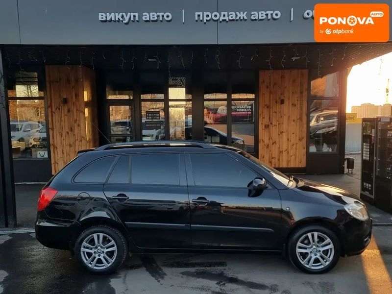 Skoda Fabia, 2008 г., Бензин, 194 тыс. км, Универсал, Чорный, Винница AT-10411996 фото