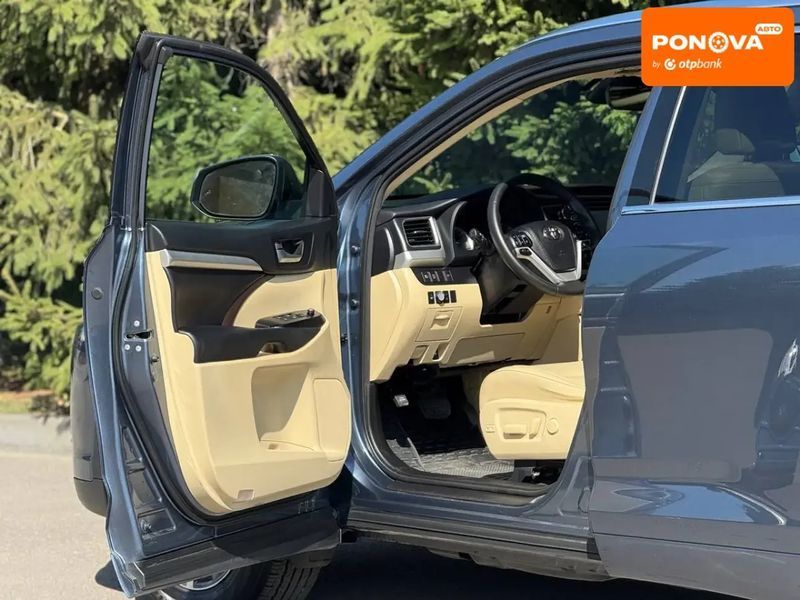 Toyota Highlander, 2017 г., Газ пропан-бутан / Бензин, 148 тыс. км, Внедорожник / Кроссовер, Синий, Тернополь AT-10401383 фото