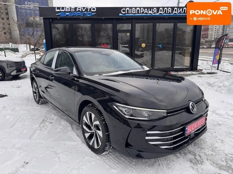 Volkswagen Passat, 2025 р., Бензин, 1 тис. км, Седан, Чорний, Київ AT-10410527 фото