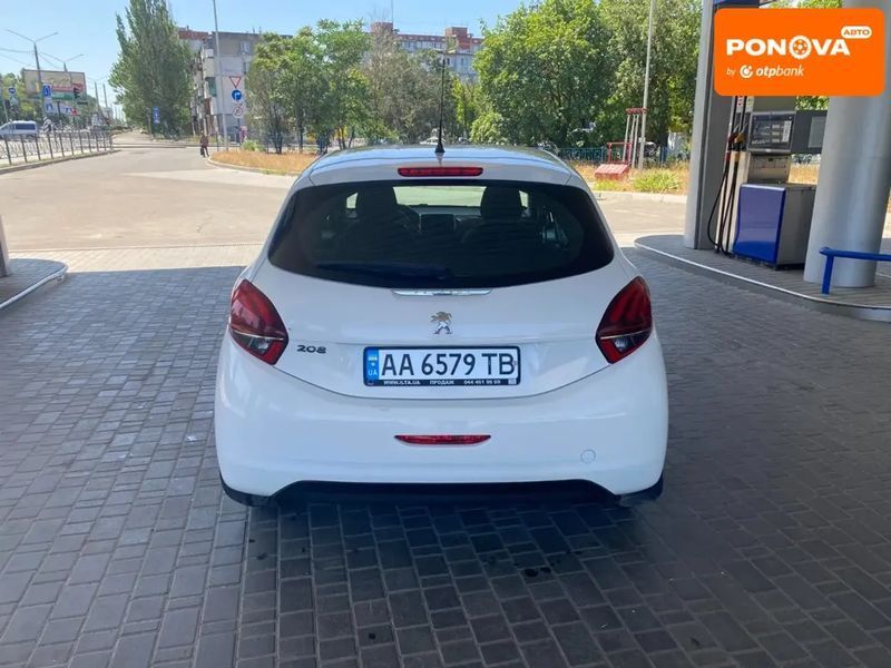Peugeot 208, 2017 г., Бензин, 76 тыс. км, Хетчбек, Белый, Николаев AT-10403497 фото