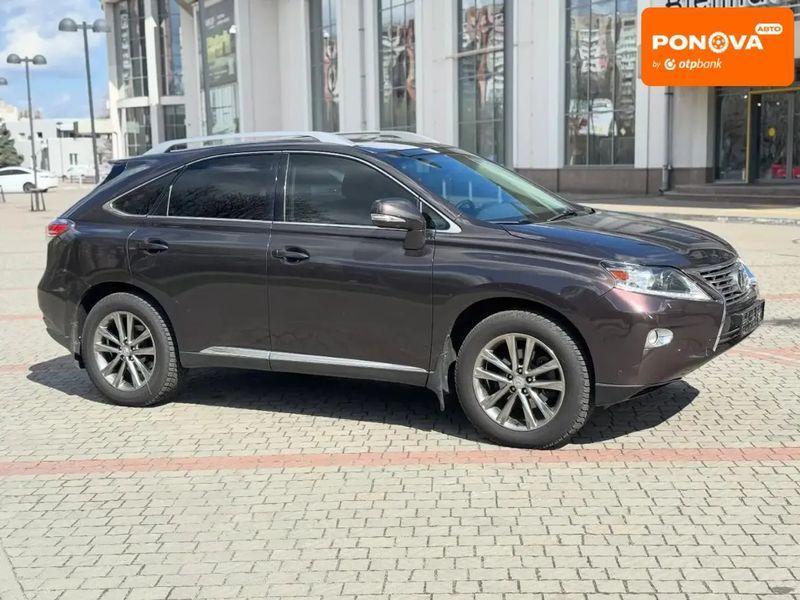 Lexus RX, 2013 р., Газ пропан-бутан / Бензин, 162 тис. км, Позашляховик / Кросовер, Коричневий, Дніпро (Дніпропетровськ) AT-10418039 фото