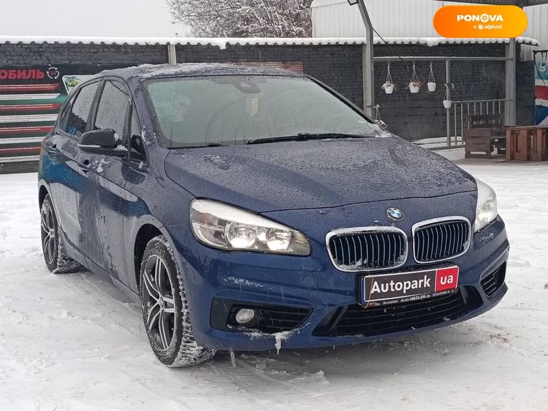 BMW 2 Series Active Tourer, 2016, Дизель, 2 л., 219 тыс. км, Микровен, Синий, Харьков 27718 фото