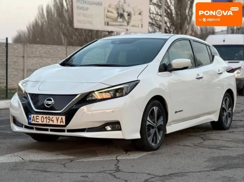 Nissan Leaf, 2019 г., Електро, 124 тыс. км, Хетчбек, Белый, Днепр (Днепропетровск) AT-10408230 фото