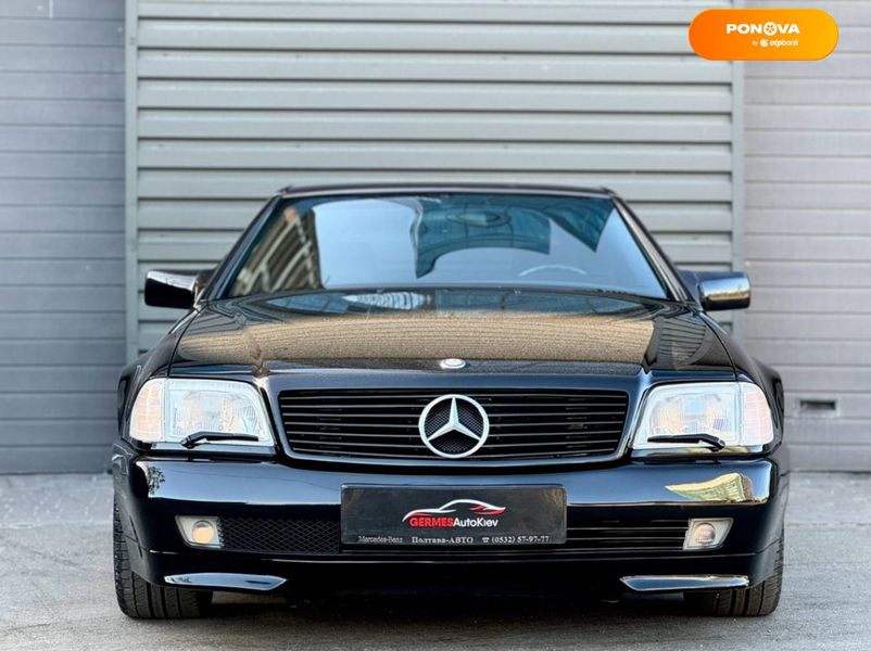 Mercedes-Benz SL-Class, 1992, Бензин, 3 л., 101 тис. км, Родстер, Чорний, Київ 43965 фото