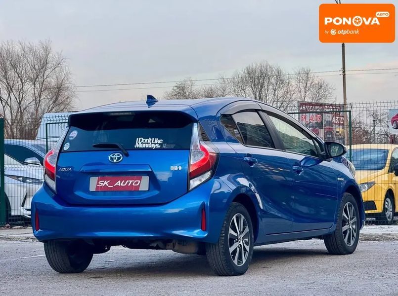 Toyota Aqua, 2017 р., Гібрид (HEV), 76 тис. км, Хетчбек, Синій, Київ AT-10408307 фото