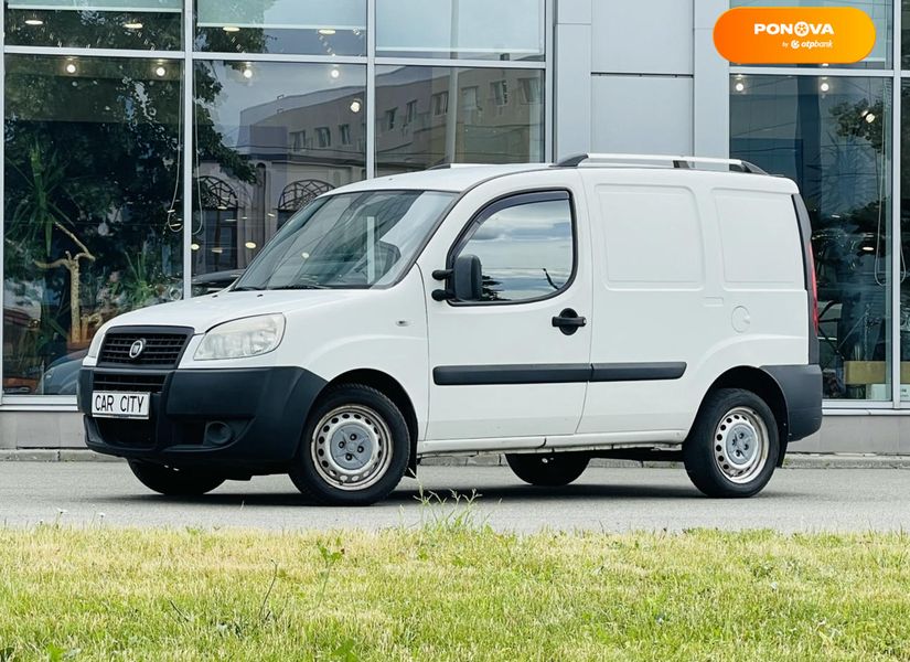 Fiat Doblo, 2012, Газ пропан-бутан / Бензин, 1.4 л., 309 тис. км, Мінівен, Білий, Київ 50589 фото