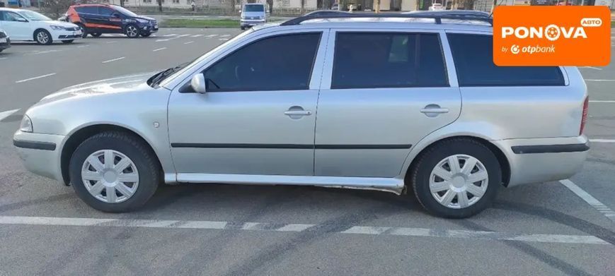 Skoda Octavia, 2003 р., Газ пропан-бутан / Бензин, 339 тис. км, Універсал, Сірий, Київ AT-10414082 фото