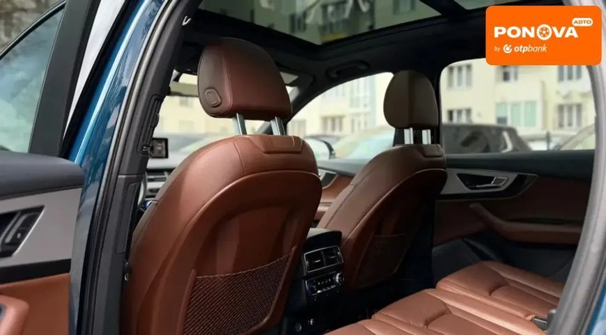 Audi Q7, 2017 р., Бензин, 94 тис. км, Позашляховик / Кросовер, Синій, Львів AT-10418220 фото