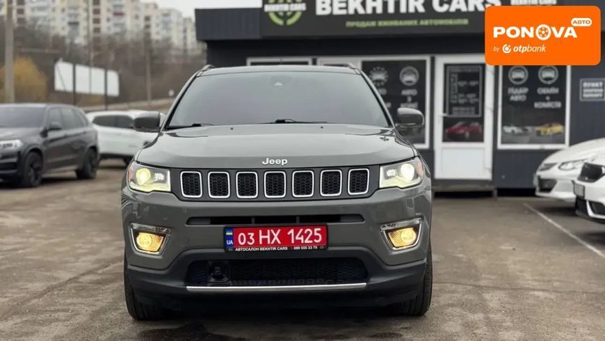 Jeep Compass, 2021 г., Бензин, 220 тыс. км, Внедорожник / Кроссовер, Серый, Полтава AT-10412321 фото