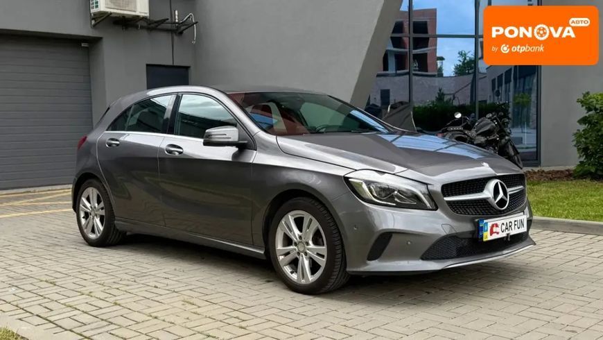 Mercedes-Benz A-Class, 2016 р., Дизель, 161 тис. км, Хетчбек, Сірий, Львів AT-10425705 фото