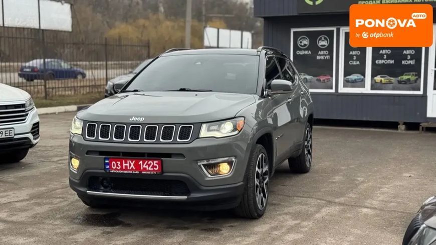 Jeep Compass, 2021 г., Бензин, 220 тыс. км, Внедорожник / Кроссовер, Серый, Полтава AT-10412321 фото