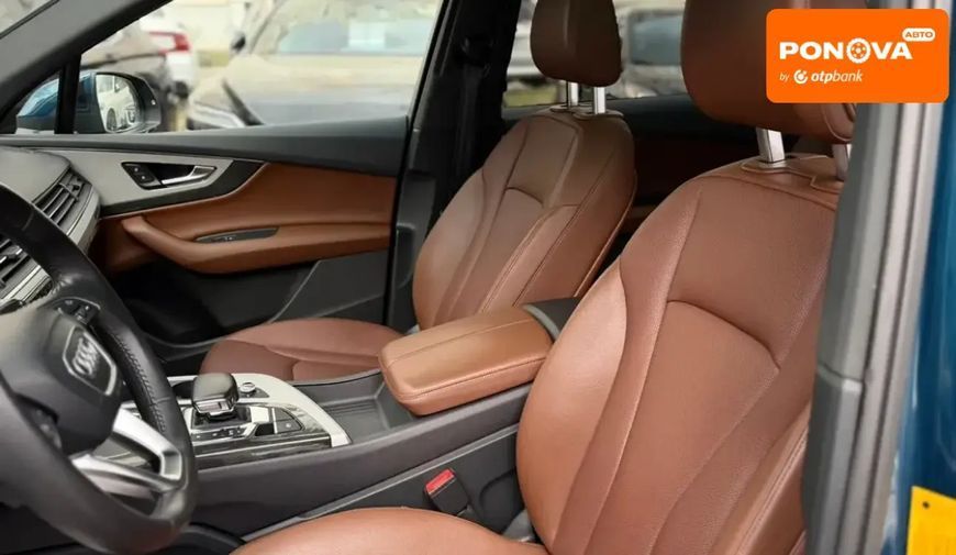 Audi Q7, 2017 р., Бензин, 94 тис. км, Позашляховик / Кросовер, Синій, Львів AT-10418220 фото
