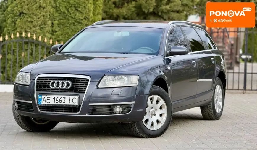 Audi A6, 2007 р., Дизель, 345 тис. км, Універсал, Сірий, Кропивницький (Кіровоград) AT-10417785 фото