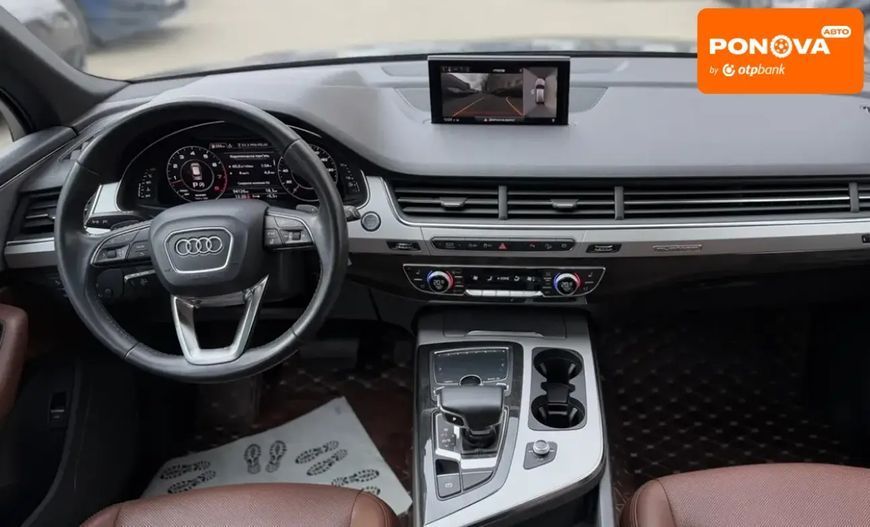 Audi Q7, 2017 р., Бензин, 94 тис. км, Позашляховик / Кросовер, Синій, Львів AT-10418220 фото