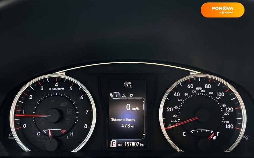 Toyota Camry, 2017, Бензин, 2.49 л., 157 тис. км, Седан, Сірий, Львів 42086 фото