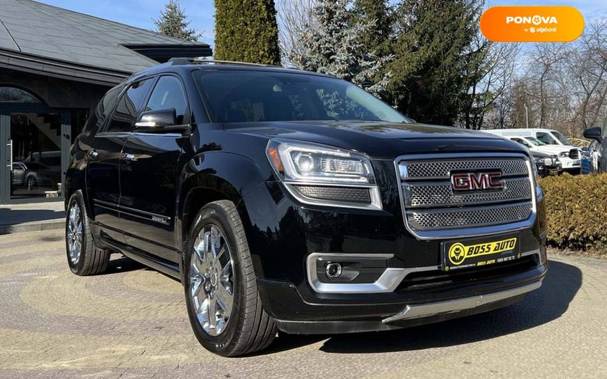 GMC Acadia, 2015, Бензин, 3.6 л., 103 тис. км, Позашляховик / Кросовер, Чорний, Львів 13164 фото