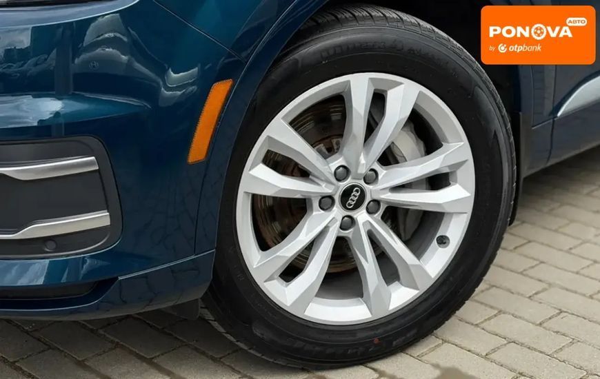 Audi Q7, 2017 р., Бензин, 94 тис. км, Позашляховик / Кросовер, Синій, Львів AT-10418220 фото