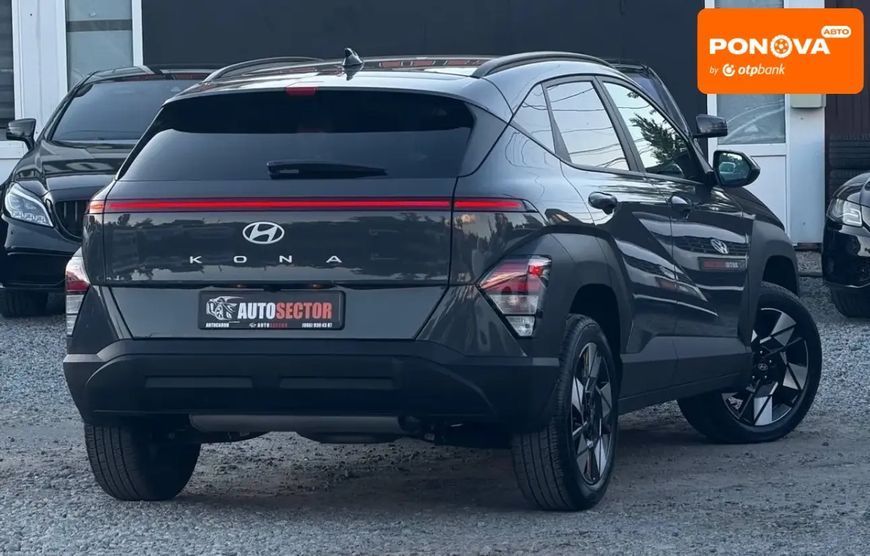 Hyundai Kona, 2024 р., Бензин, 15 тис. км, Позашляховик / Кросовер, Сірий, Харків AT-10426731 фото