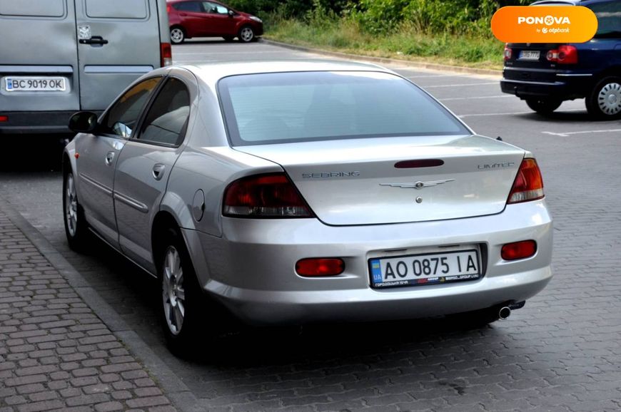 Chrysler Sebring, 2006, Бензин, 2.74 л., 140 тис. км, Седан, Сірий, Львів 106940 фото