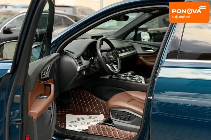 Audi Q7, 2017 р., Бензин, 94 тис. км, Позашляховик / Кросовер, Синій, Львів AT-10418220 фото