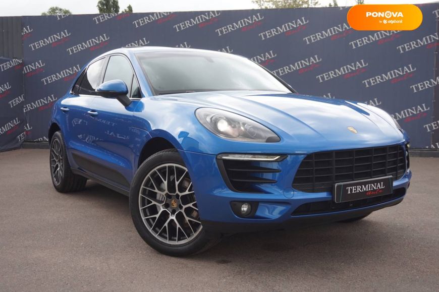 Porsche Macan, 2015, Бензин, 3 л., 127 тис. км, Позашляховик / Кросовер, Синій, Одеса 46778 фото