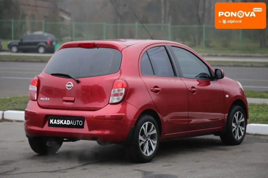 Nissan Micra, 2013 г., Бензин, 81 тыс. км, Хетчбек, Красный, Харьков AT-10406604 фото