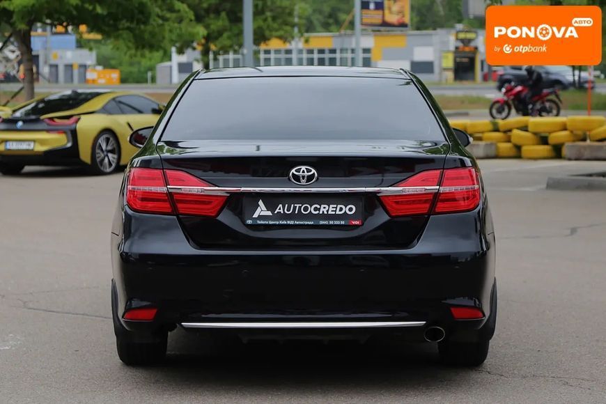 Toyota Camry, 2015 р., Газ пропан-бутан / Бензин, 202 тис. км, Седан, Чорний, Київ AT-10417379 фото