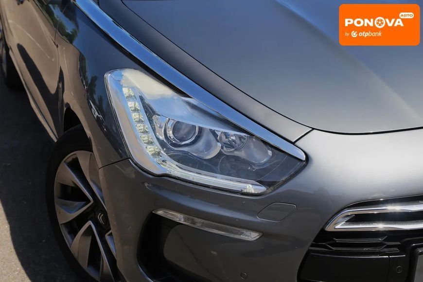 Citroen DS5, 2012 р., Дизель, 248 тис. км, Ліфтбек, Сірий, Київ AT-10418012 фото