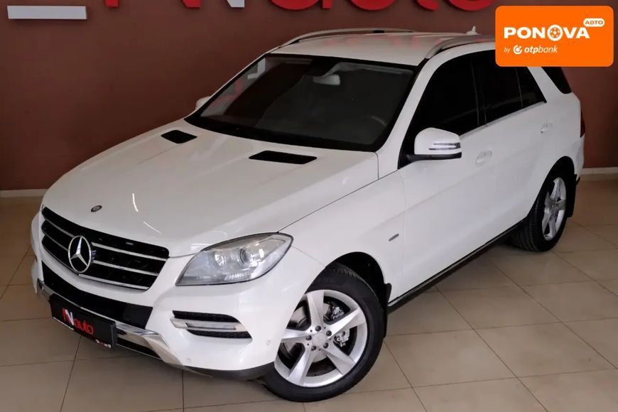 Mercedes-Benz M-Class, 2012 г., Дизель, 160 тыс. км, Внедорожник / Кроссовер, Белый, Одесса AT-10413579 фото