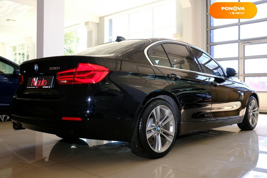 BMW 3 Series, 2017, Бензин, 2 л., 120 тыс. км, Седан, Чорный, Одесса 107236 фото