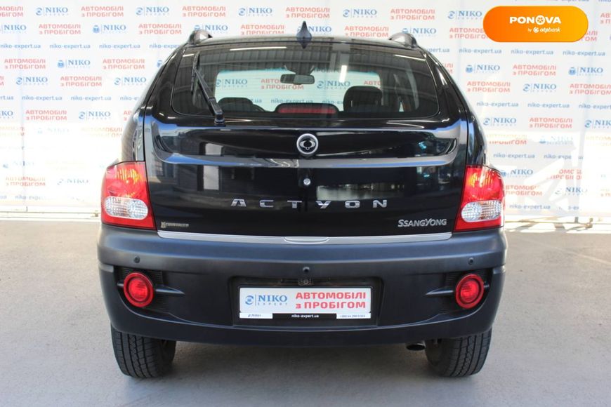 SsangYong Actyon, 2010, Дизель, 2 л., 77 тис. км, Позашляховик / Кросовер, Чорний, Київ 8214 фото