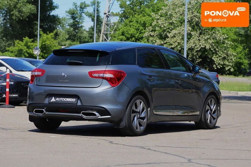 Citroen DS5, 2012 р., Дизель, 248 тис. км, Ліфтбек, Сірий, Київ AT-10418012 фото